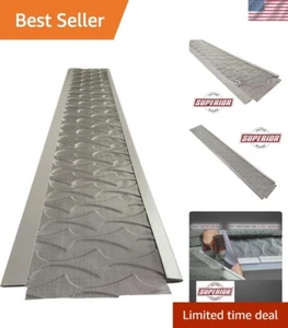 Superior 48FT Stainless Steel Gutter Cover - DIY Raised Screen Technology - Picture 1 of 10