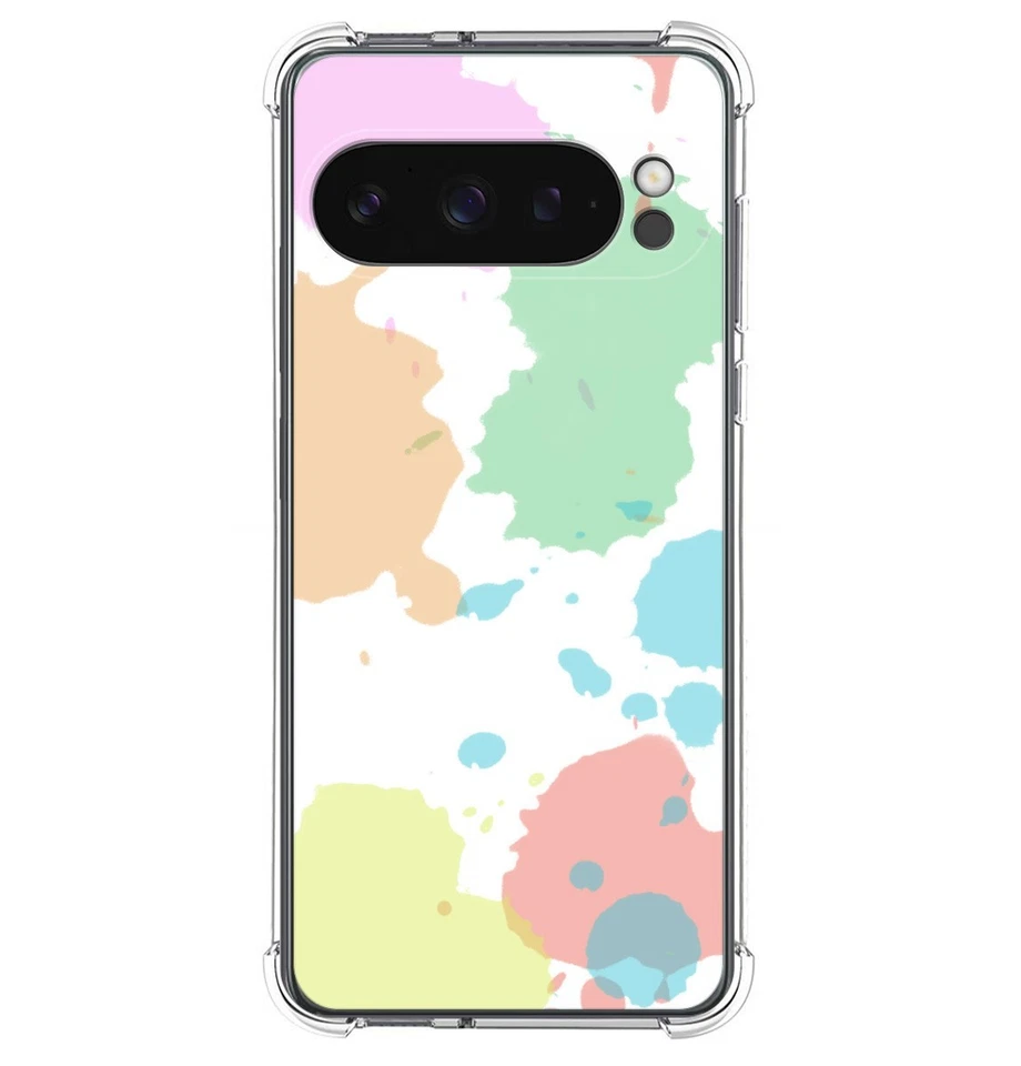 Cover Silicone Anti Colpi per Google Pixel 9 Pro XL 5g Disegno Pittura 05 Fondo - Immagine 1 di 1