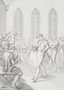 J. PEROUX (1771-1849), Graf von Eberstein, um 1821, Lithographie Romantik - Bild 1 von 4