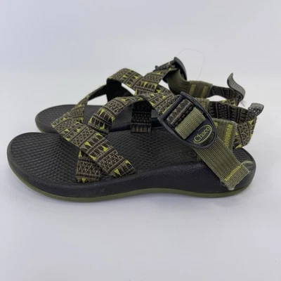 Sandalia Chaco Unisex Niños Verde Marrón Tirantes 13 Foto 1 de 4