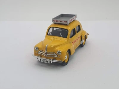 Renault 4CV Taxi Edicola 1/43 Giallo - Immagine 1 di 4
