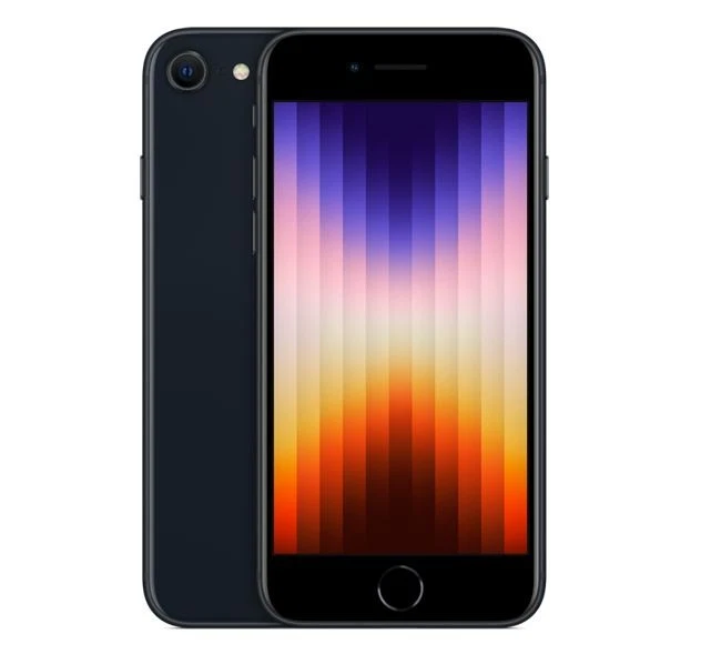 APPLE iPhone SE 2022 128GB Mezzanotte - Con nuova Batteria - Buono