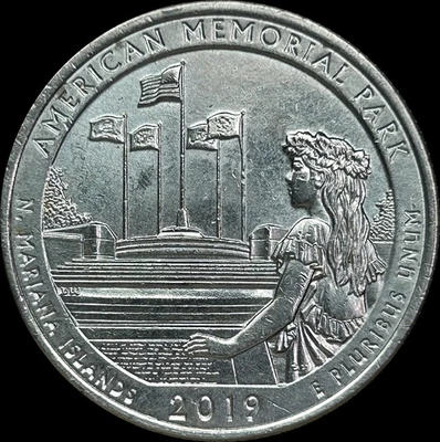 2019 West Point Quarter W - American Memorial Park ATB - N Mariana Islands - Image 1 of 2