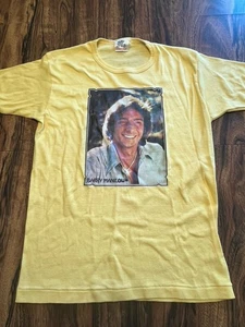 Vtg 70s Barry Manilow Shirt Single Stitch Juniors Sz XL San Francisco Press & Co - Picture 1 of 8
