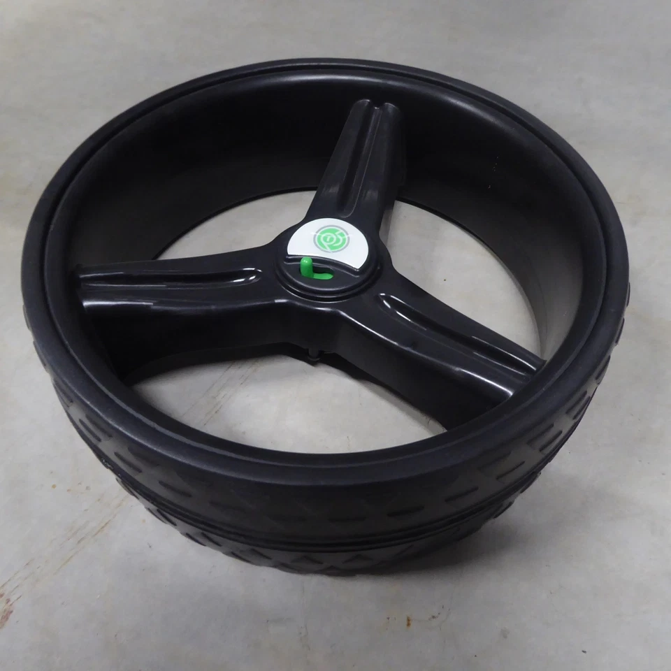 Rechtes Ersatzrad | schwarz | für die elektrischen PowerBug Golftrolleys