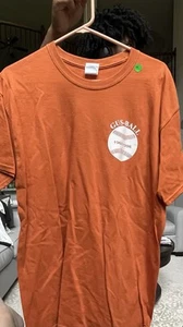 Large Texas Longhorns Baseball Gusball 100% Cotton T-Shirt. - Picture 1 of 4