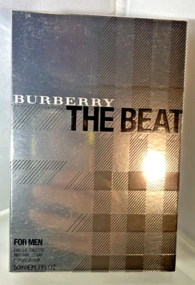 Burberry The Beat para hombre 1,7 oz 50 ml Eau de Toilette Spray NUEVO EN CAJA SELLADO RARO Foto 1 de 2