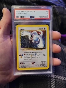 2000 POKEMON NEO GENESIS #9 LUGIA-HOLO PSA 5 English - Picture 1 of 2