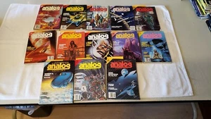 ANALOG SCIENCE FICTION - SCIENCE FACT (ENTIRE 1986) -MOST- **SIGNED** -RH- - Picture 1 of 1