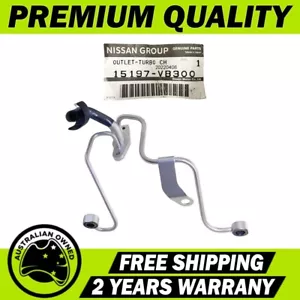 Genuine Turbo Charger Oil Feed & Return Pipe For Nissan Patrol GU RD28 2.8L - Picture 1 of 10