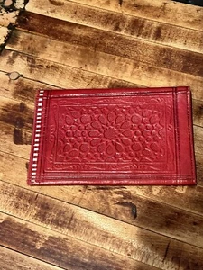 VINTAGE HANDGEFERTIGTE Echtleder Geldbörse Brieftasche Marokko/brandneu!!!!!! - Bild 1 von 5