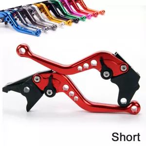 Leve frizione freno corte CNC rosse per Honda CB125F (2015-2016-2017-2018-2019 - Foto 1 di 6