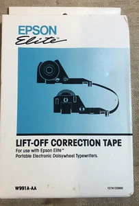 EPSON Elite W991A-AA Lift-Off Correction Tape Factory Sealed - Picture 1 of 4