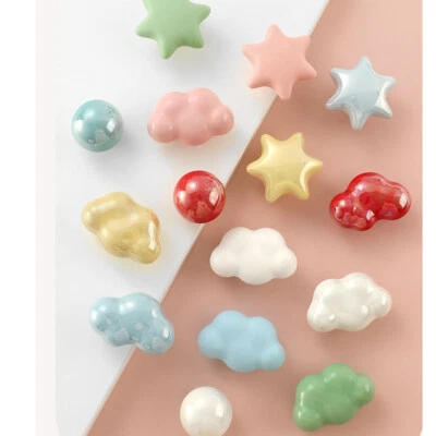 Mode Einfacher Wolke Glas Türgriff, Schiebe Bad Türgriff Einzelne DE - Bild 1 von 4