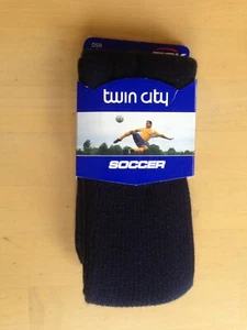 Twin City/TCK Soccer,Baseball,Football,Over the Calf Tube Socks,Navy Blue Medium - Picture 1 of 3