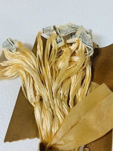 Antique Belding Bros FILO FLOSS Embroidery Floss - Shade 1533 - ONE SINGLE SKEIN Cover