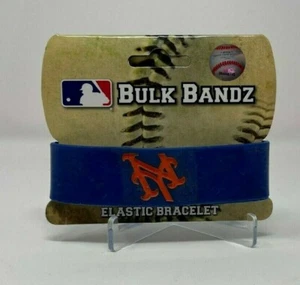 New York Yankees Bulk Bandz Elastic Wrist Band Bracelet - Picture 1 of 1