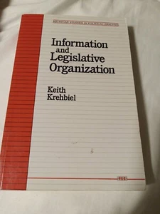 Michigan Studies in Political Analysis Ser.: Information and Legislative... - Bild 1 von 3