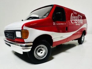 Johnny Lightning 1/24 '04 Ford E250 Cargo Van CocaCola Loose Condition - Picture 1 of 6