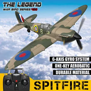 RC Jagdflugzeug Spitfire Militär 2. Weltkrieg Modell ferngesteuert RTF 2,4gHz - Bild 1 von 8
