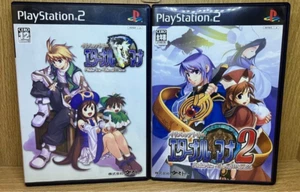Lot 2 Atelier Iris Eternal Mana 1 & 2 set PS2 Sony Playstation 2 Japan Version - Picture 1 of 4