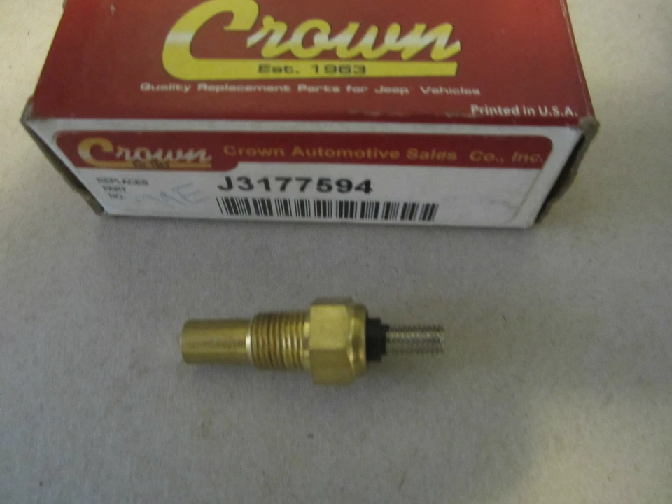 Se adapta a Jeep CJ 5 7 8 Cherokee, Wagoneer, J10 20 transmisor de temperatura sensor medidor Foto 1 de 4