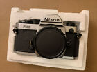 Nikon FM2 SLR Film Camera Body FM-2 Black &amp; Silver, Excellent Condition