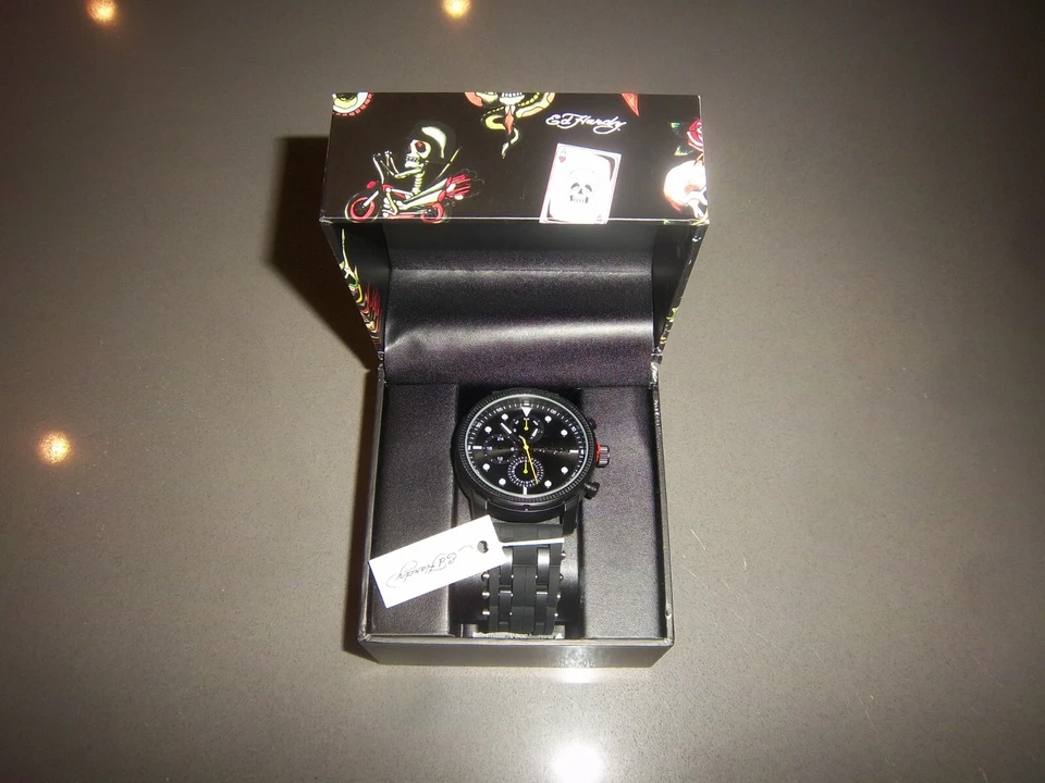 Tahari Mens Black/Black Singles Watch