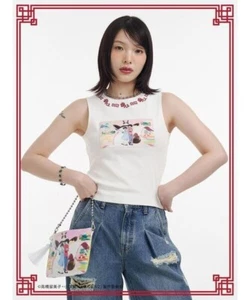 Ranma 1/2 x Jouetie Scene Fit Top Off White Japón limitado nuevo preventa - Imagen 1 de 6