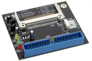 Compact Flash CF a maschio 40 pin IDE adattatore avviabile supporto master slave - Foto 1 di 2