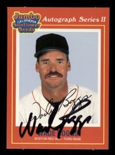 SIGNED 1991 JUMBO SUNFLOWER SEEDS #2 WADE BOGGS AUTOGRAPH