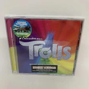 CD de banda sonora de película Trolls *Nuevo + Estuche frontal sellado y agrietado* ENVÍO GRATUITO - Imagen 1 de 4