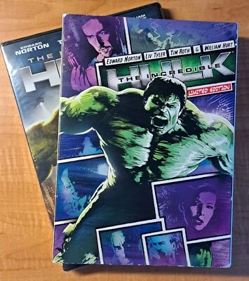 The Incredible Hulk *Limited Edition w/Slip Cover *NEW SEALED* (DVD, 2018) Foto 1 de 4
