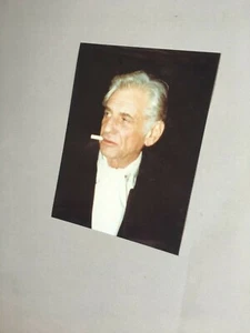 LEONARD BERNSTEIN †1990 compositore foto privata 15x20 rarità - Foto 1 di 1