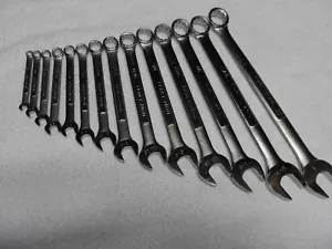 Craftsman SAE Combination Wrench Set, USA NOS, 12 pt, 1/4" - 1" - 14 pcs - Picture 1 of 8