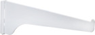 Mfg Co 6” White Shelf Bracket for 80 Standard