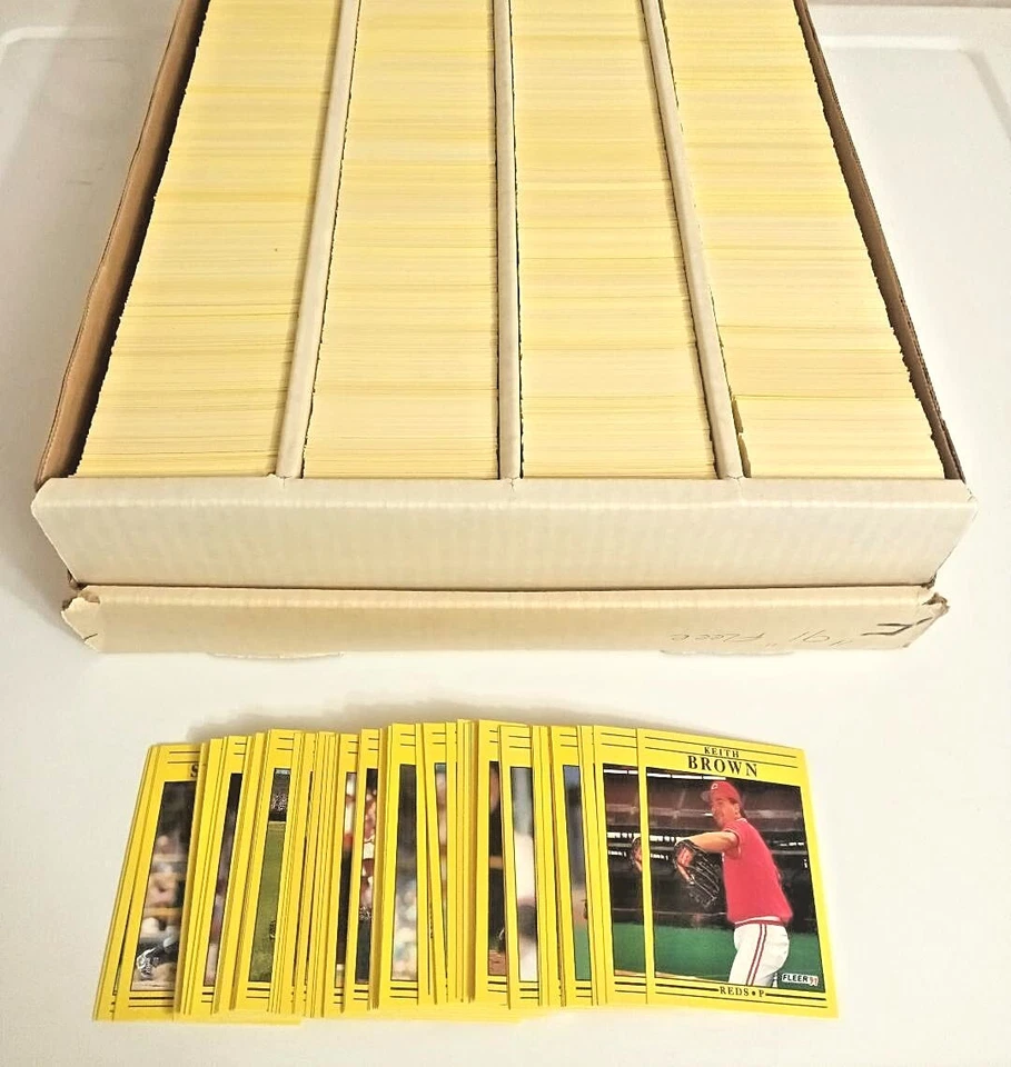 1991 Fleer Baseball Cards Complete Your Set U-Pick (#'s 501-720) Nm-Mint - Image 1 of 1