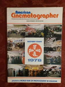 AMERICAN CINEMATOGRAPHER Magazine December 1978 Photokina - Picture 1 of 1