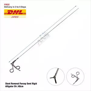 ANS  Stent Removal Forcep Semi Rigid Alligator 5fr /40cm - Picture 1 of 9