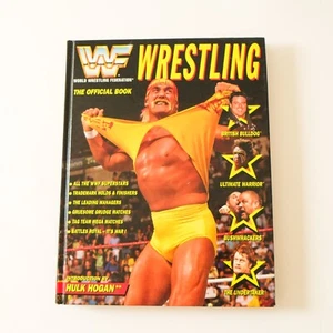 WWF WRESTLING Official Book 1992 90s - Vintage Hulk Hogan WrestleMania - Picture 1 of 13