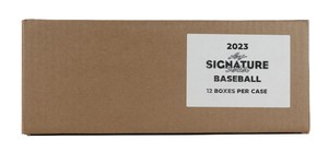 2023 LEAF SIGNATURE SERIES BASEBALL HOBBY 12-BOX CASE