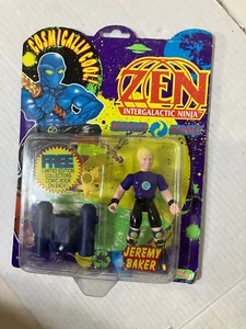 Figura de acción ZEN Intergalactic Ninja héroe reciclado Jeremy Baker con cómic 1991 - Imagen 1 de 6