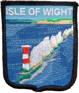 Isle of Wight The Needles gestickter Aufnäher Abzeichen - EXKLUSIV - Bild 1 von 5