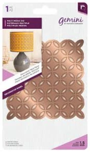 Gemini By Crafters Companion Multi Media Die DECORATIVE PETAL PANEL - Picture 1 of 1