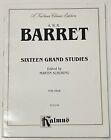 Sixteen Grand Studies for Oboe Kalmus Classic Edition Sheet Music Barret K02134