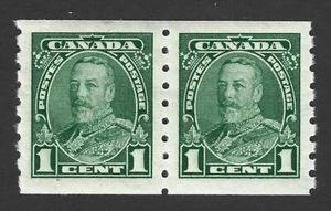 Canada 1935 #228 King George V Pictorial Coil Pair - F/VF MNH - Picture 1 of 2