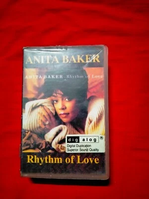 Anita Baker Rhythm Of Love RARE orig Cassette tape INDIA indian Clamshell 1995 - Image 1 of 4