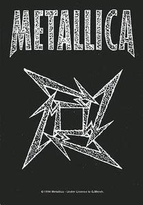 METALLICA AUFKLEBER STICKER # 17 NINJA LOGO 7x5cm - Picture 1 of 1