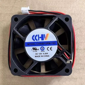 1PCS New CHA6012RM-15D Chassis Inverter Cooling Fan 6015 DC12V 0.20A 6CM 2Pin - Bild 1 von 1