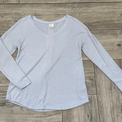 Новый день супер мягкий длинным рукавом V шеи Топ размер средний - Изображение 1 из 4